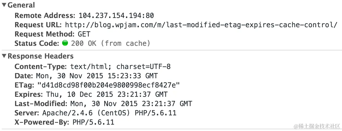 HTTP Cache