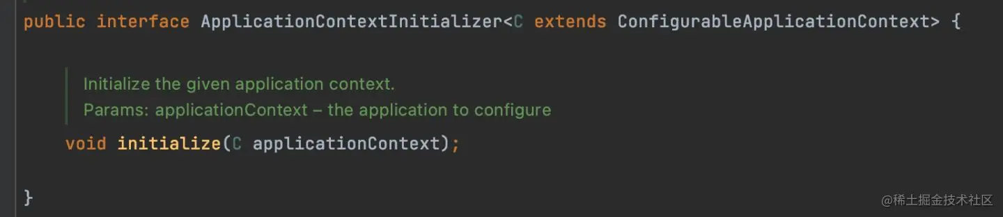 ApplicationContextInitializer