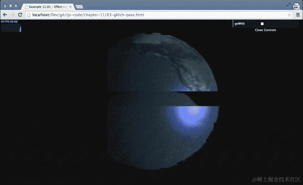 在同一屏幕上显示多个渲染器的输出