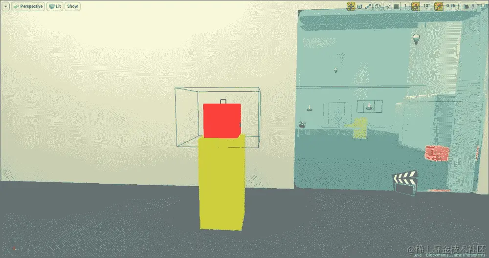 钥匙立方体拾取和放置