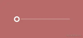 滑块中空的滑动条