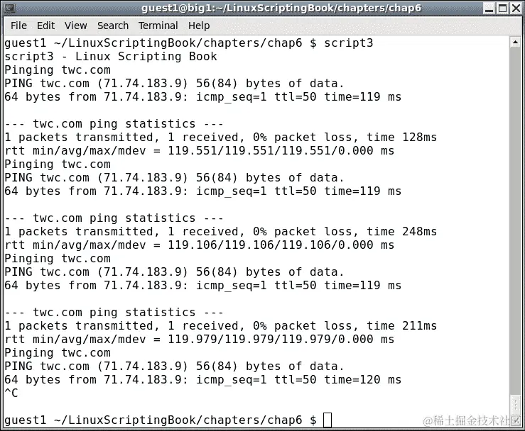 第六章 - 脚本 3