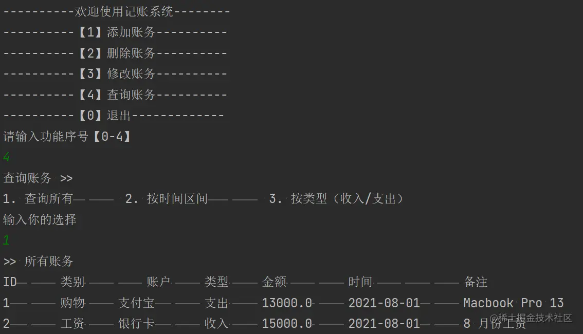 所有账目