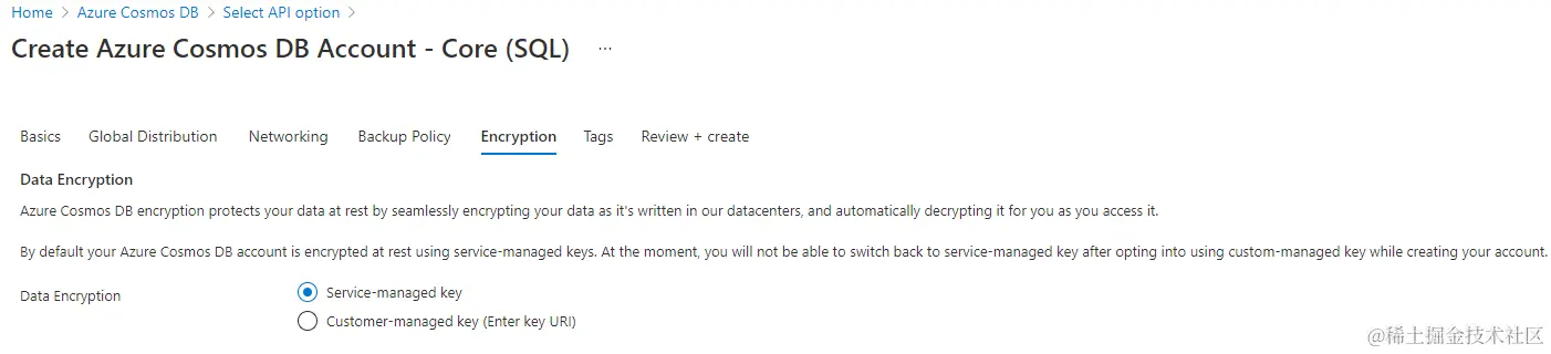 Configure Encryption