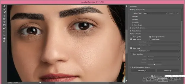 Photoshop liquify output 15