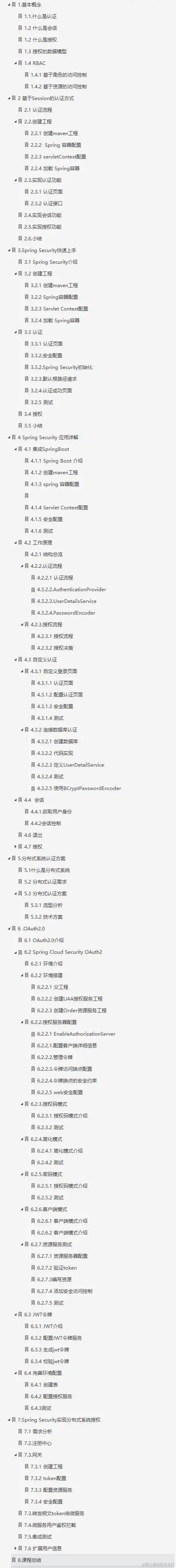 年轻人不讲武德！Security五套「源码级」笔记哪里来的？