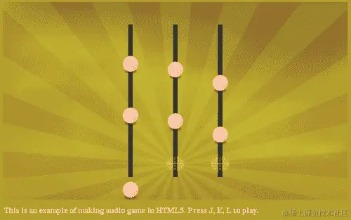 行动时间 创建一个迷你钢琴音乐游戏