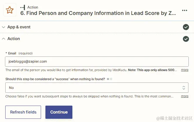图 10.9 – 定制查找个人和公司信息搜索操作事件的概述