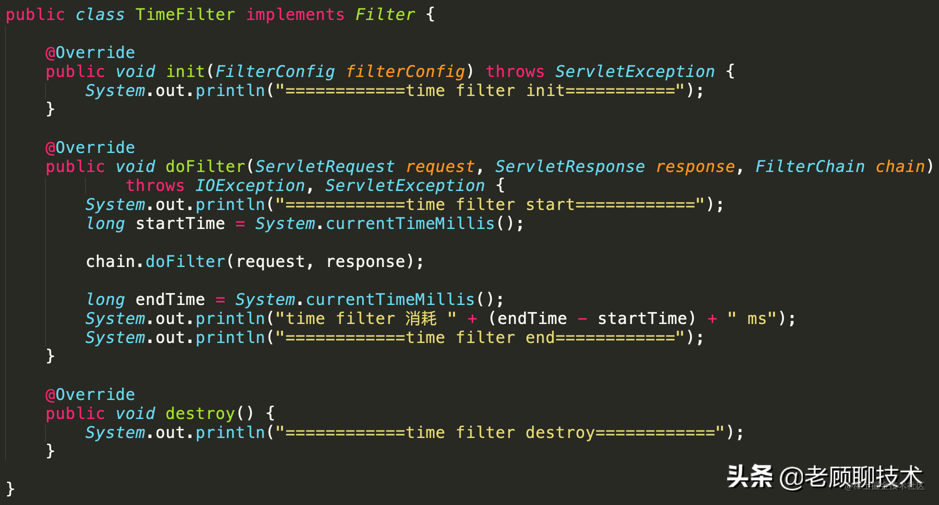 How to select Filter, Interceptor, and Aspect slice? - Moment For ...