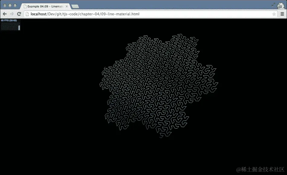 THREE.LineBasicMaterial