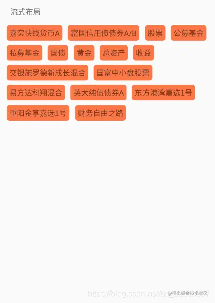 流式布局效果图