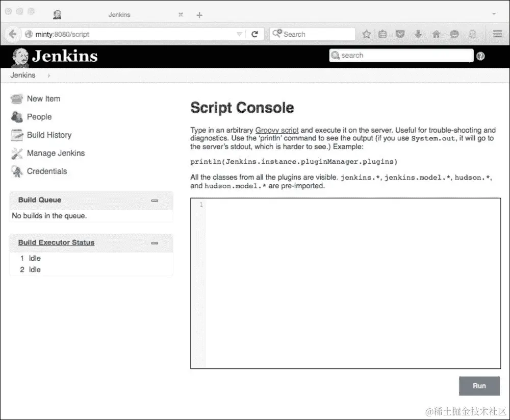 Jenkins 脚本控制台和 Groovy