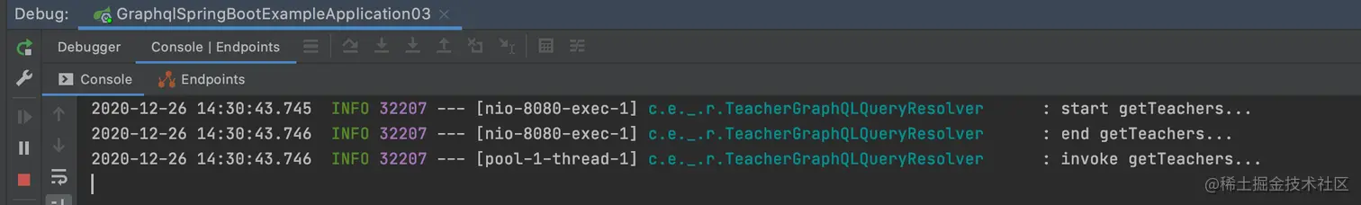 异步加载日志输出