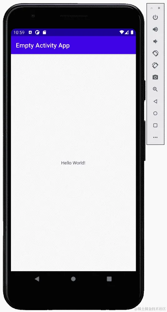 图 3.1 - 你好，世界！