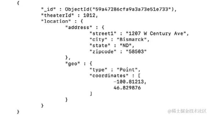 图 9.15：从剧院集合中检索文档的结果