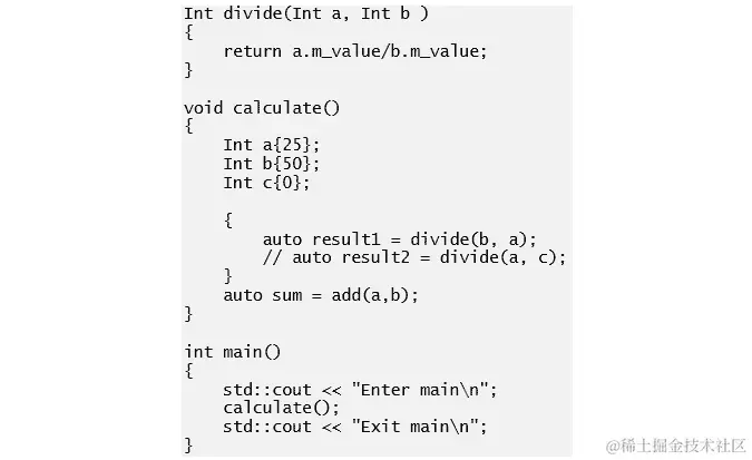 图 3.6：用于调查异常的修改测试程序