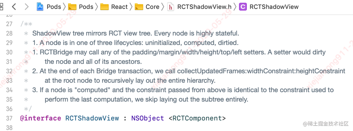 "ReactNative Principle" Native layer rendering process - Moment For ...