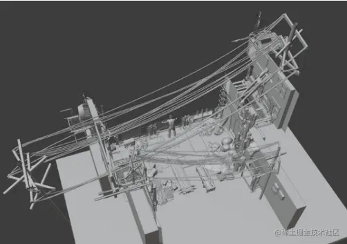 场景前景处理-Renderbus瑞云渲染农场