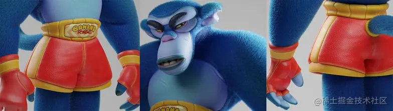 猩猩拳击手最终效果