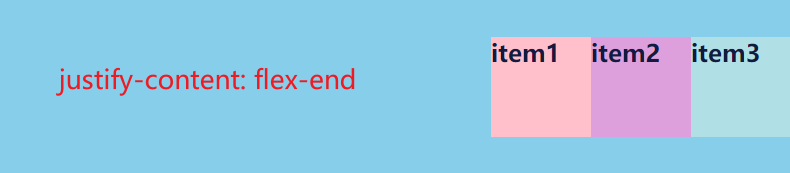 justify-end