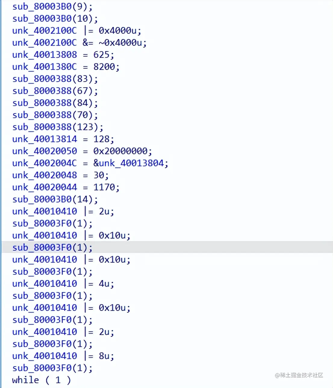 CTF竞赛题解之stm32逆向入门