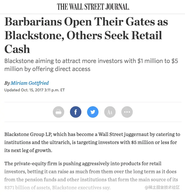 Example lede from the WSJ