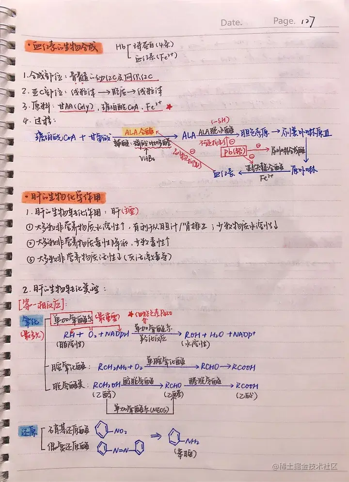 生化手写笔记.pdf