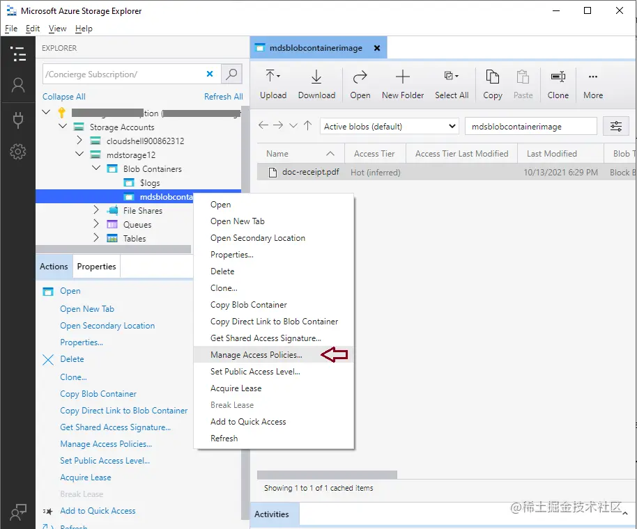 Manage Access Policies