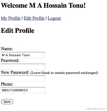 操作时间-创建用户界面