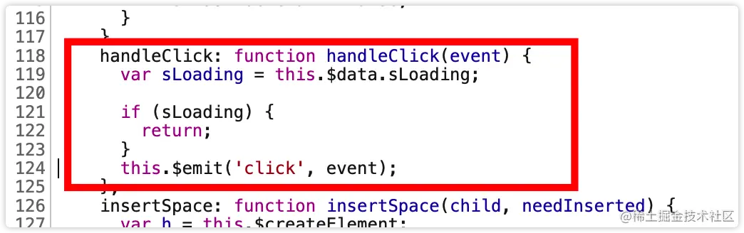 VueComponent.handleClick