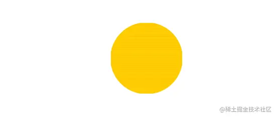 Gif Of Growing/Shrinking Color Changing Circle