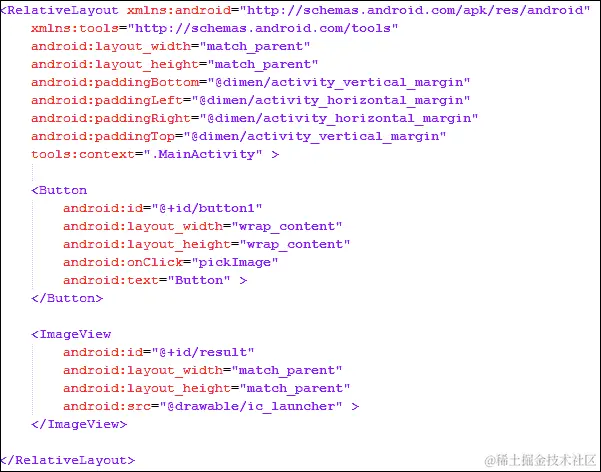 activity_main.xml文件