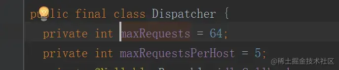 OkHttp中，对这两个阈值的设定