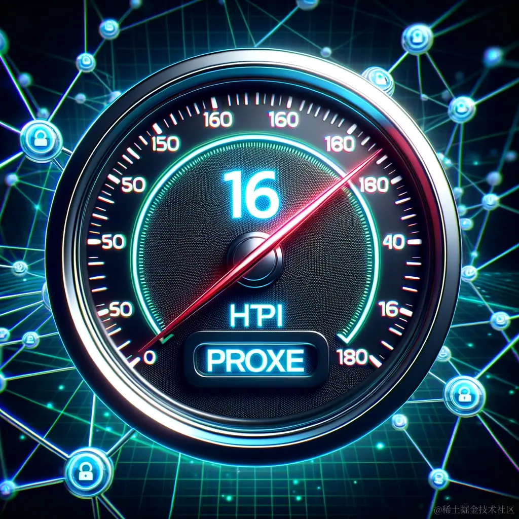 DALL·E 2023-10-11 15.16.07 - Illustration of a speedometer with the needle pointing to the maximum, symbolizing high speed. The '16YUN' logo is embedded in the center of the speed.png