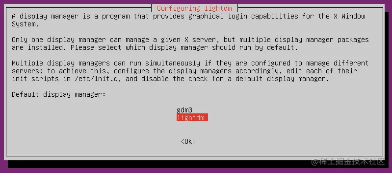 Use the arrow key to select an option and then use the tab key to select  and press enter