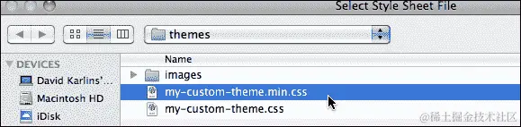 在 Dreamweaver 中应用自定义主题