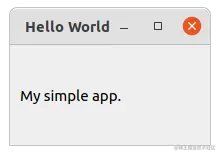 Simple skeleton app in PyQt5