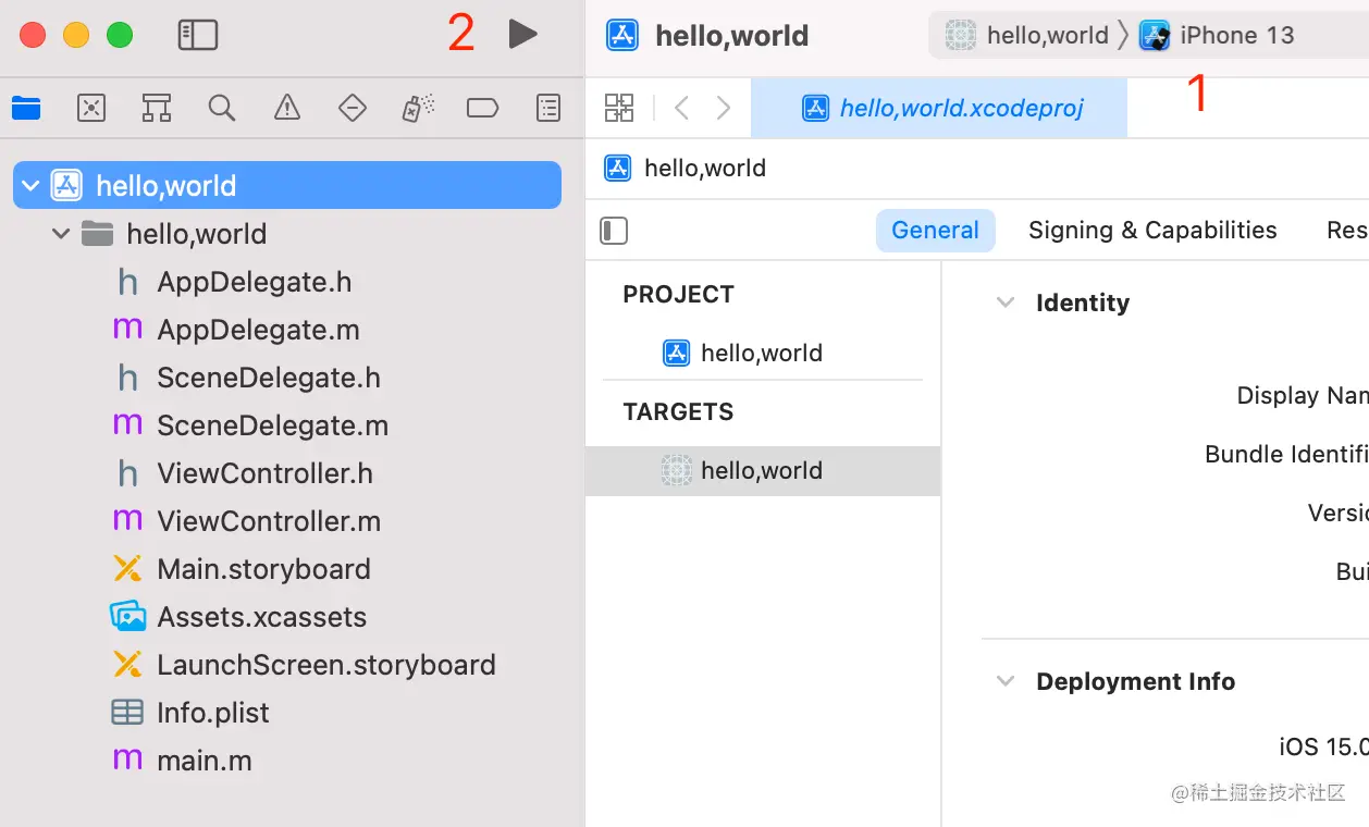 我们在图中选择的是 iPhone 13 机型