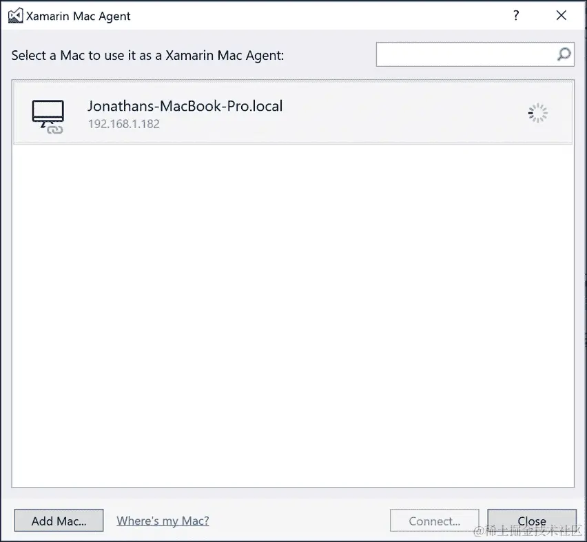 为 iOS 开发将 Visual Studio 连接到 Mac