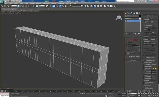 3D 工作室最大建模教程未来派螺栓枪