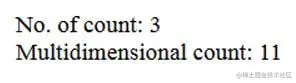 PHP array length 2