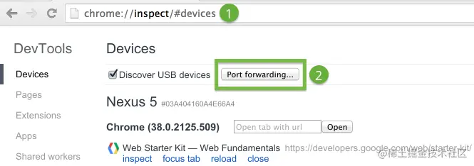 chrome-port-forwarding