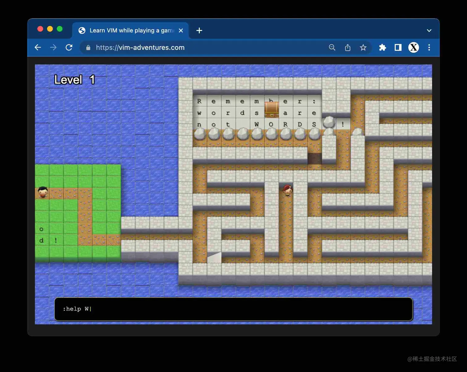 VIM Adventures - Learn VIM while playing a game