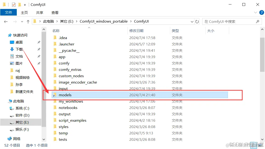 图6：共享模型目录