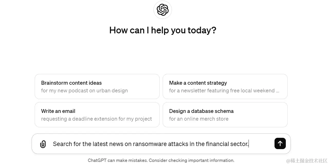 图 10.18 – 使用 ChatGPT 进行网络浏览