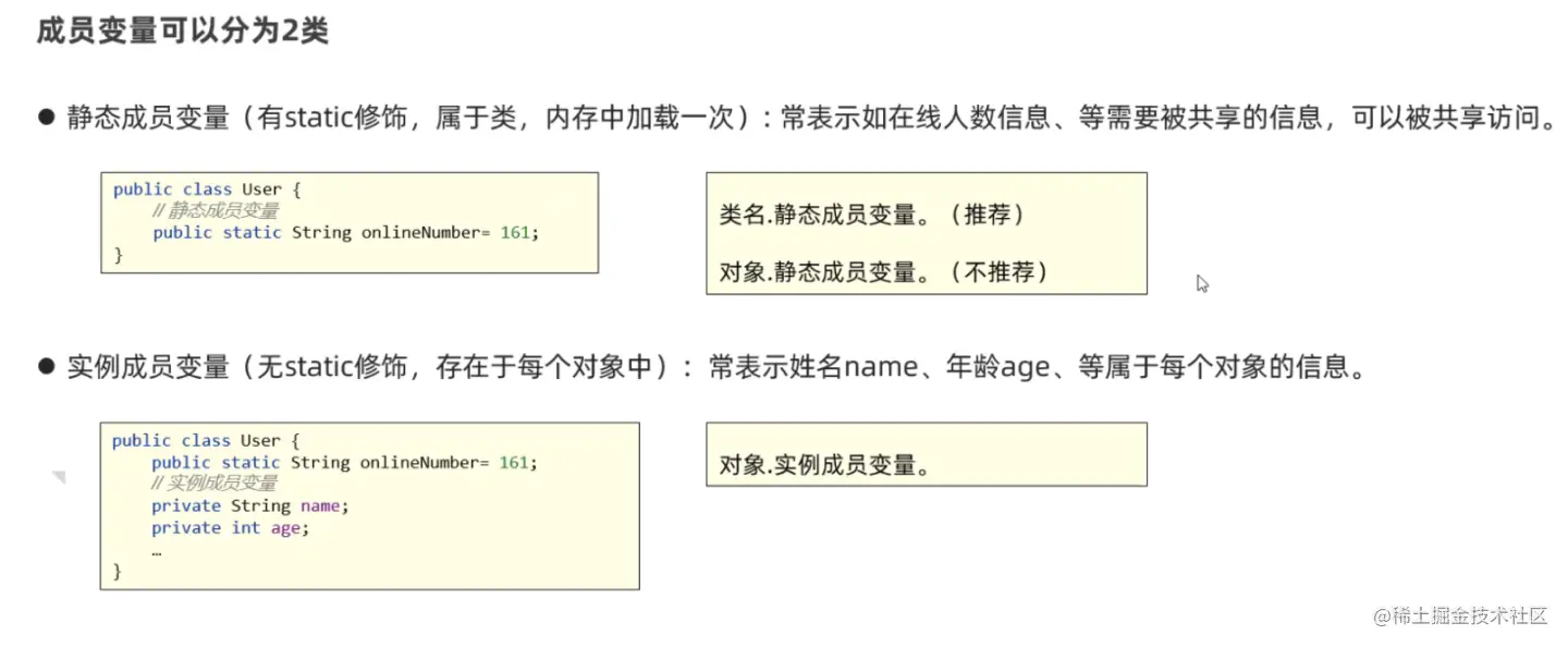 静态关键字：static