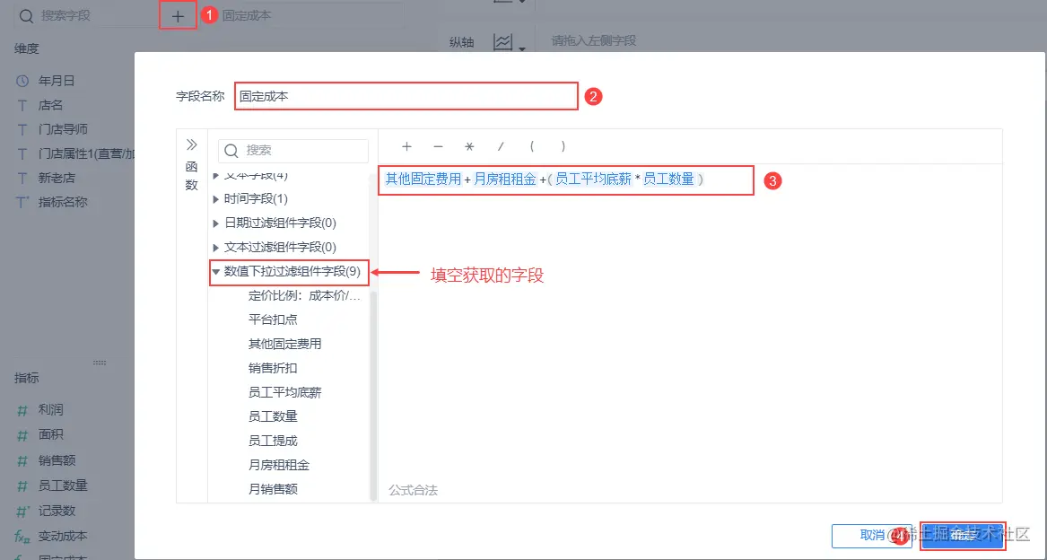 手把手教你如何做门店盈亏平衡分析图表，内附模板可直接套用