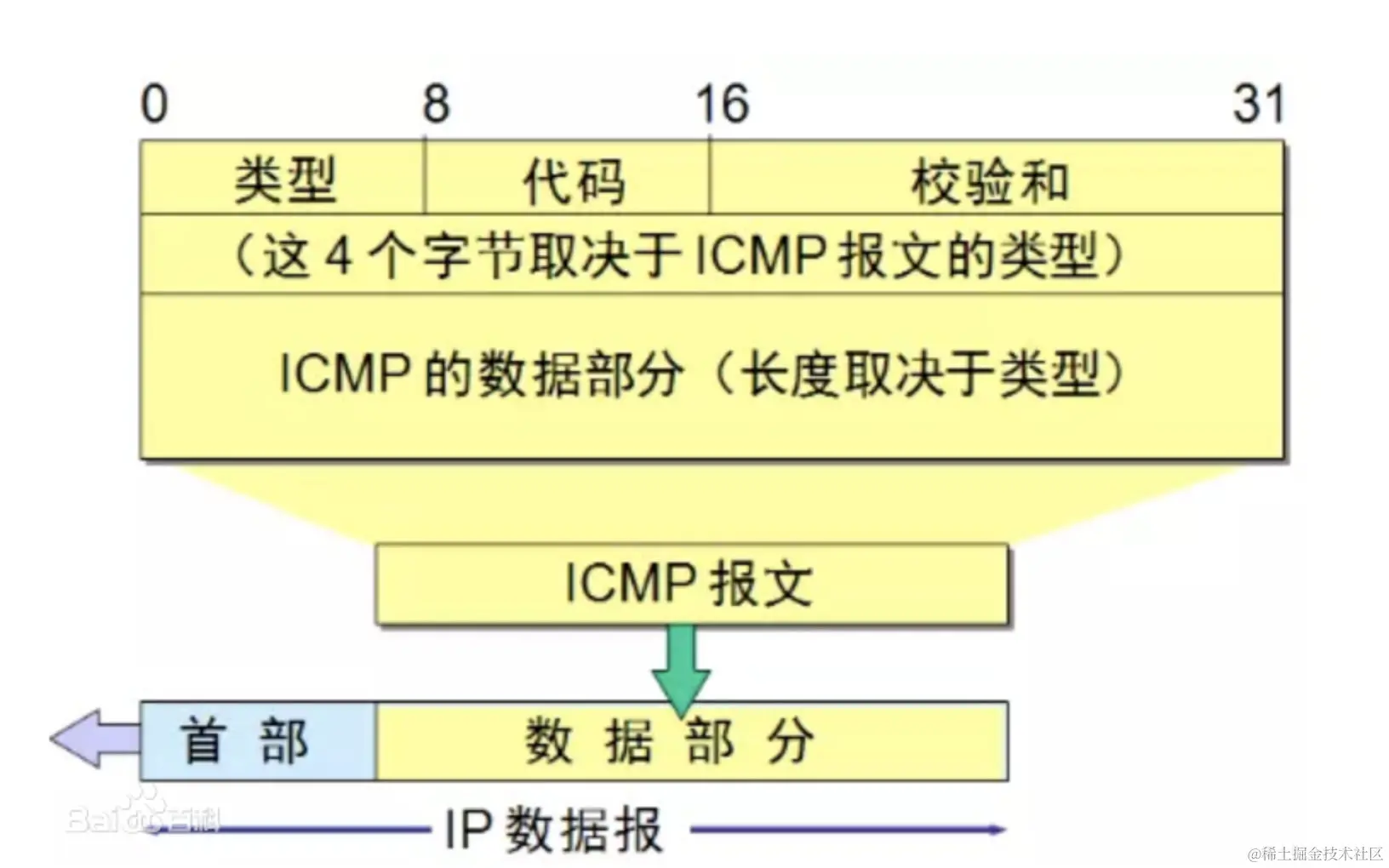 ICMP报文格式