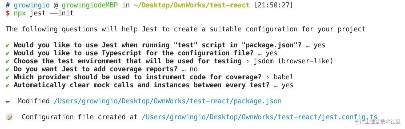 Test your React project with Jest - Moment For Technology