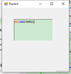 WinForm——Text控件总结